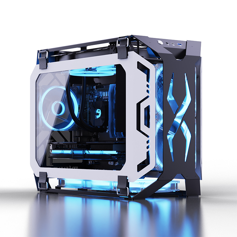 Atx Case - Lovingcool Nieuw Ontwerp Open Stijl Gaming
