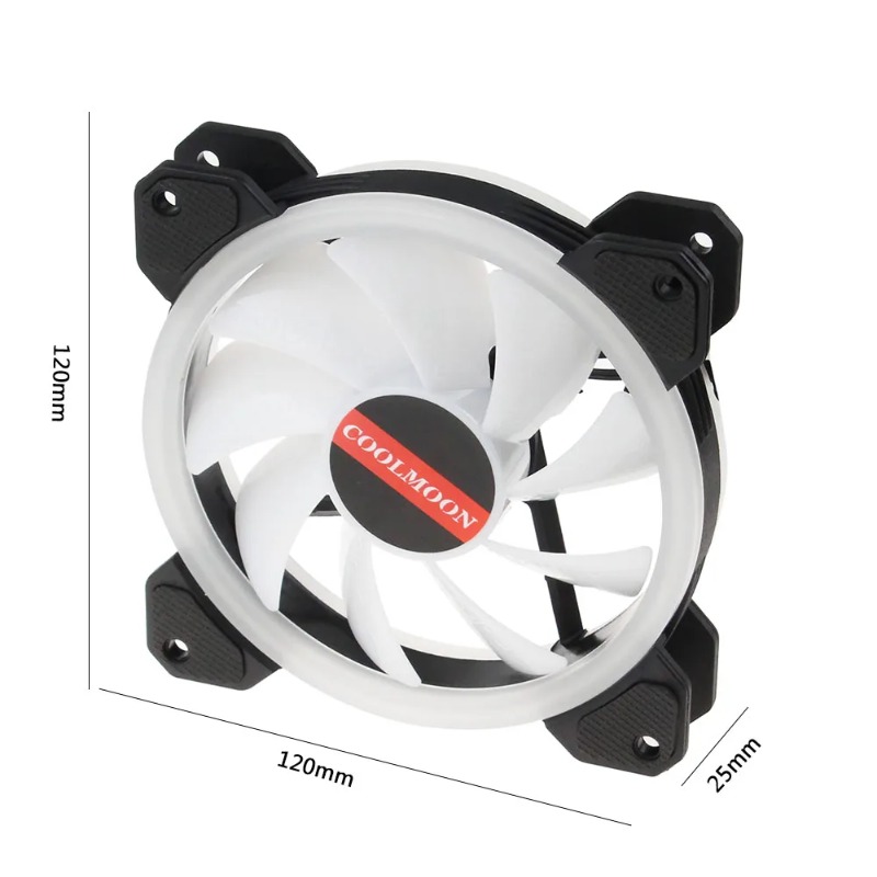 120mm RGB Stille, instelbare p - Pc Chassis recensie en prijs